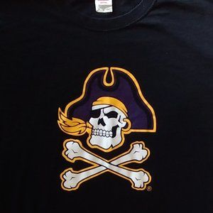 Long Sleeve Pirate Tee Shirt Men's XL